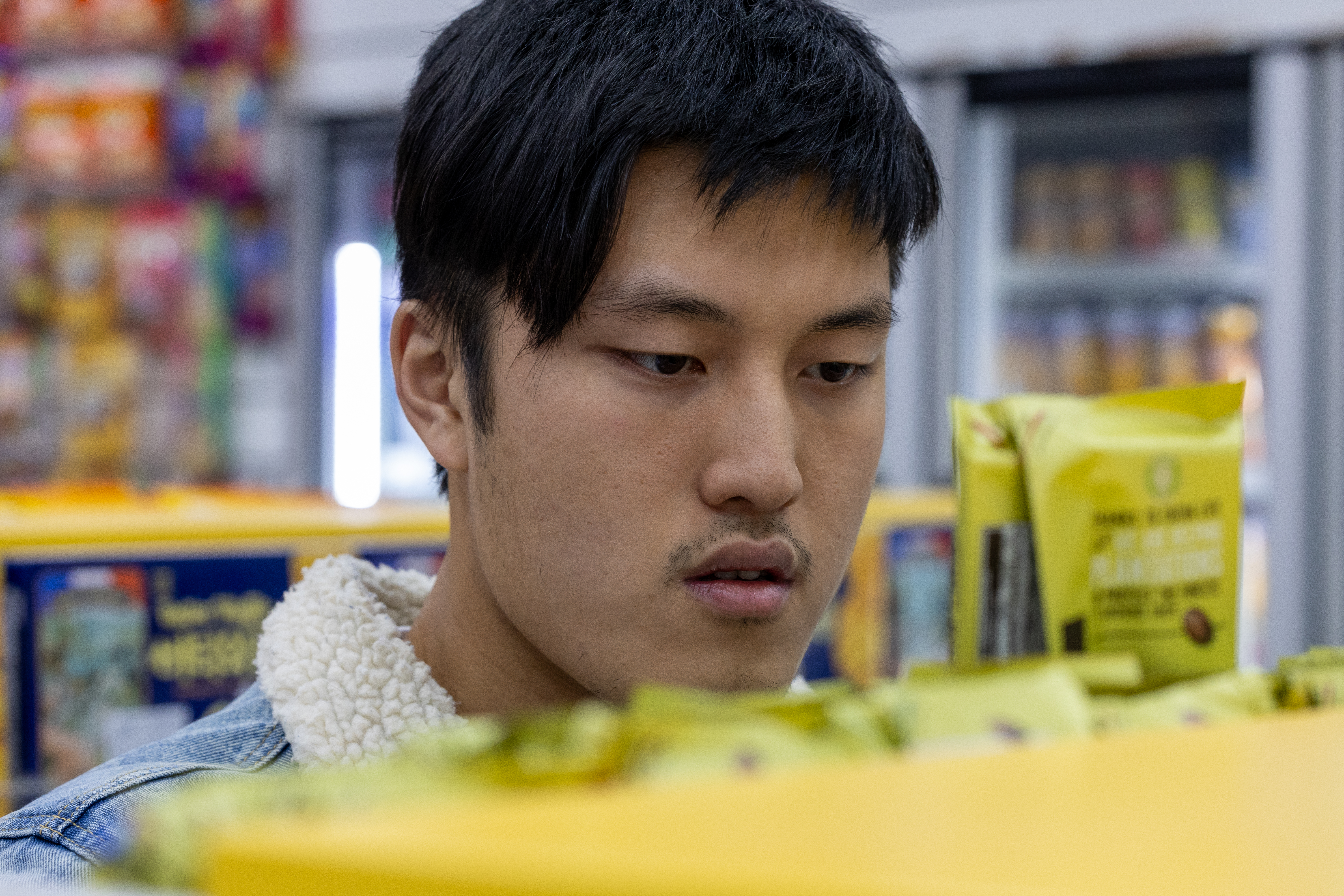 Casual Saturday convenience store visit